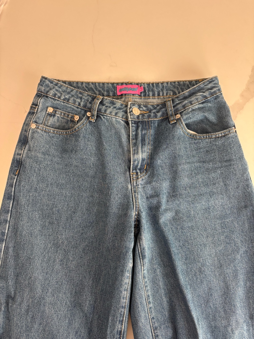 edikted low rise jeans